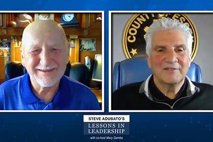Lessons in Leadership: Bill Dering and Joe DiVincenzo, and Frank, Scarlyn and Elvin