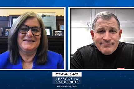 Lessons in Leadership: Michele Adubato and Greg Schiano