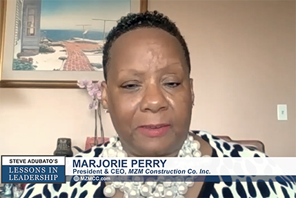Lessons in Leadership: Marjorie Perry and Anthony Russo