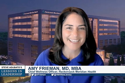 Lessons in Leadership: Joseph Lubertazzi, Jr., and Amy Frieman, MD, MBA