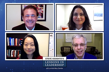 Lessons in Leadership: Rodger DeRose, Peii (Peggy) Chen, PhD, Olga Boukrina, PhD / Warwick Fairfax 