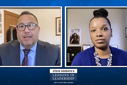 Lessons in Leadership: Joseph Boccassini and Syleecia Thompson