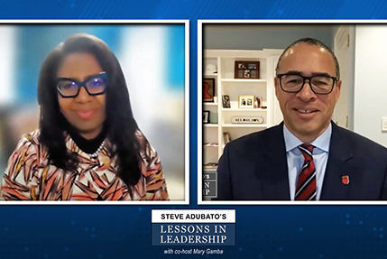 Lessons in Leadership: Michellene Davis and Jonathan Holloway