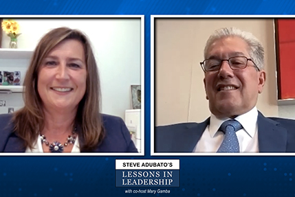 Lessons in Leadership: Carolyn Welsh and Marc Berson