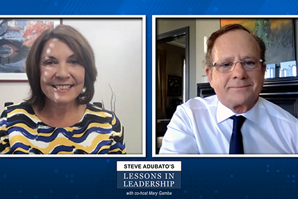 Lessons in Leadership: Yvonne Surowiec and Andre Goy, MD
