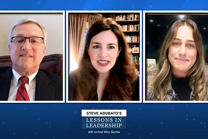 Lessons in Leadership: Alyssa D'Addio and Dennis Wilson with Meghan Hunscher