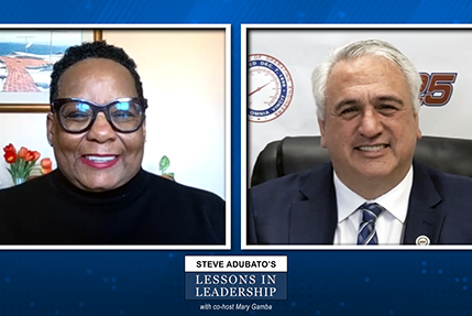 Lessons in Leadership: Marjorie Perry and Greg Lalevee