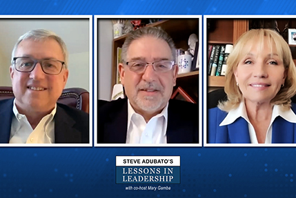 Lessons in Leadership: Dennis Wilson with Jim Kirkos and Kim Guadagno