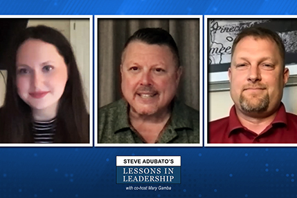 Lessons in Leadership: Caroline Pizzano and William Sproule with Tom Bender