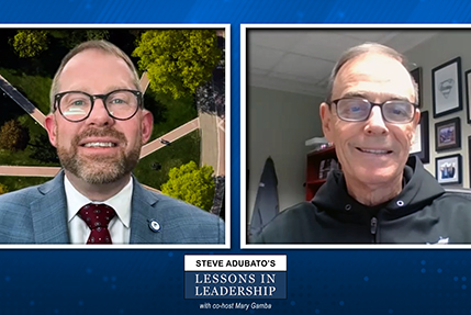 Lessons in Leadership: Bryan Crable and Rev. Edwin D. Leahy