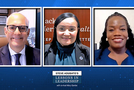 Lessons in Leadership: Dr. Michael Stifelman and Dr. Ramonita Jimenez / Krishna Powell