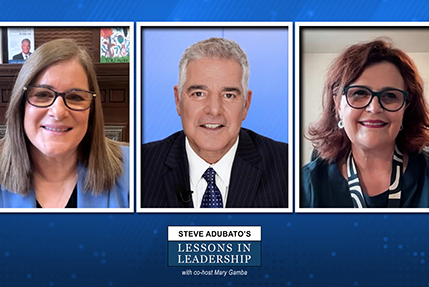 Lessons in Leadership: Michele Adubato and Ines Angeli Murzaku
