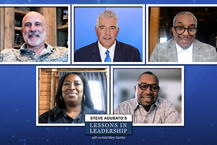Lessons in Leadership: Joseph Jingoli, Rashida Smith and Kareem Muhammad / Dr. Sidney Williams