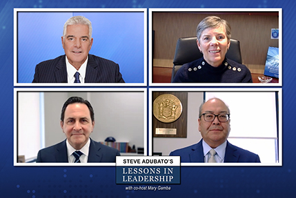 Lessons in Leadership: Regina Foley and Tom Scrivo and Kevin O'Toole