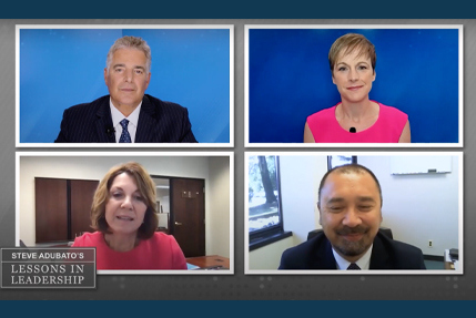 Lessons in Leadership: Yvonne Surowiec and Jake Rahiman and Jim Kirkos