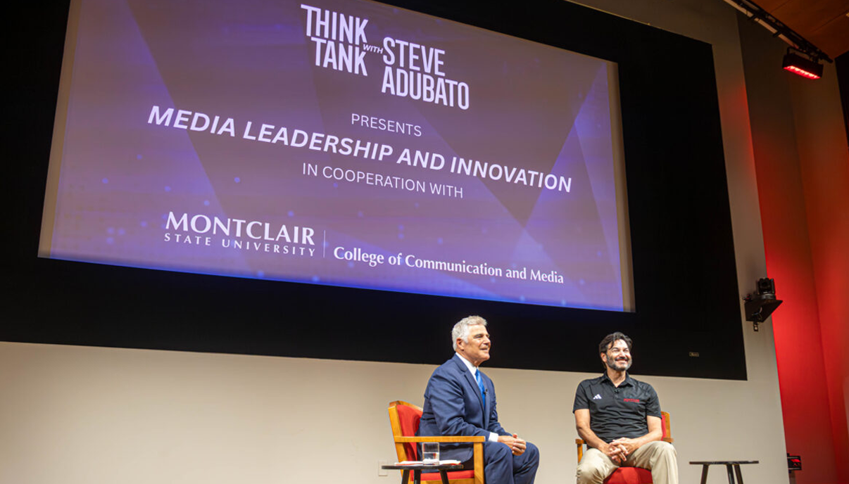 President Koppell and Dr. Steve Adubato Discuss Bold Leadership, Media and the Civic Role of Universities at Montclair State